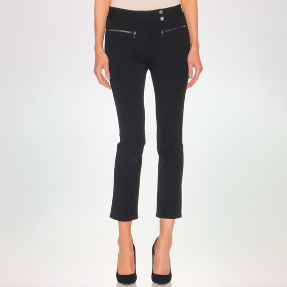 Veronica Beard Metro Kick Flare Scuba Fabric Pants Size 6